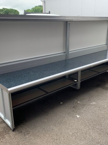 Poste de travail en profils aluminium CréaSteel